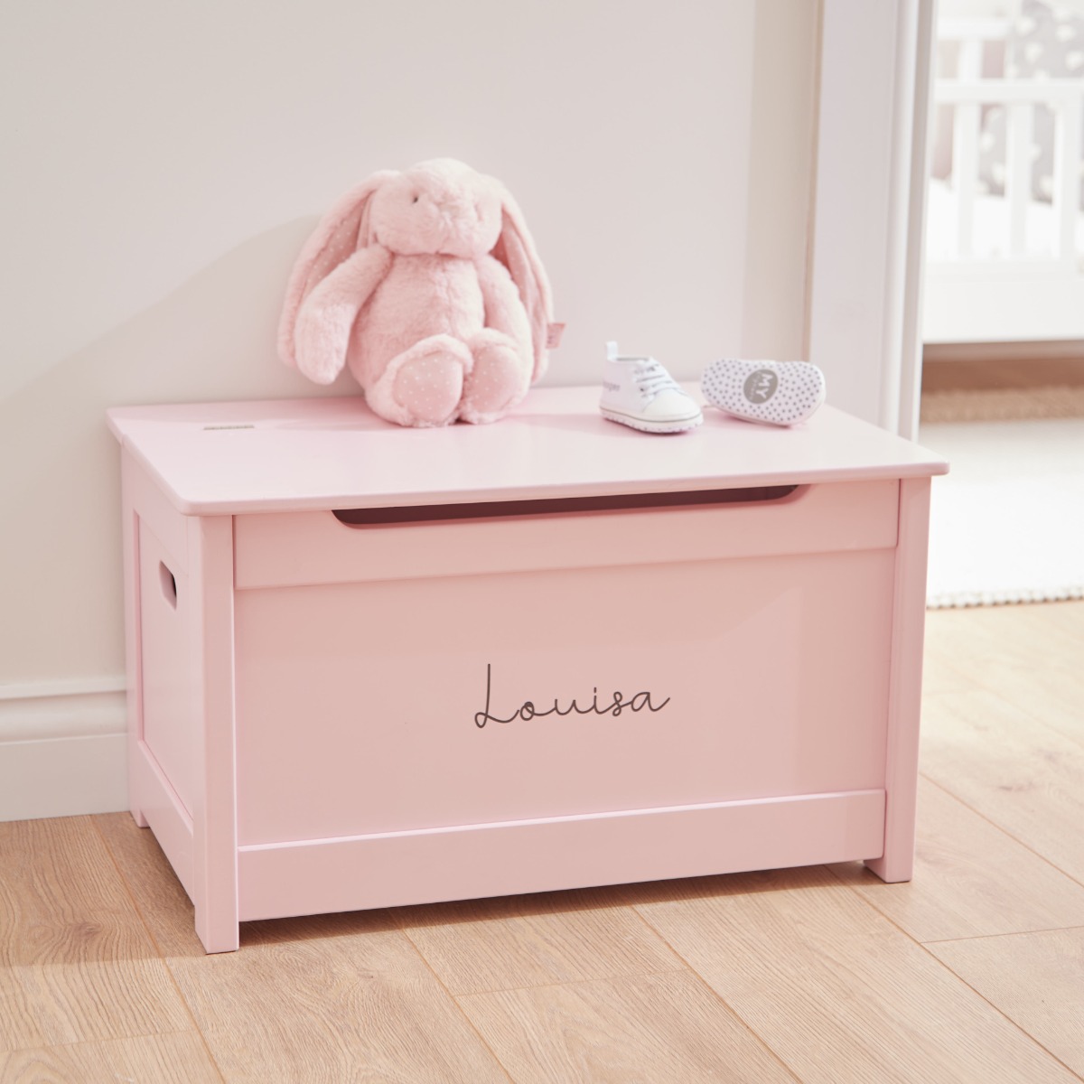 Personalised Panelled Toy Box