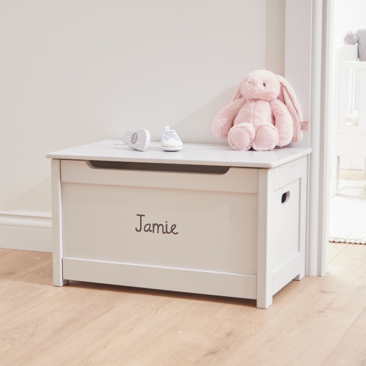 Personalised Panelled Toy Box