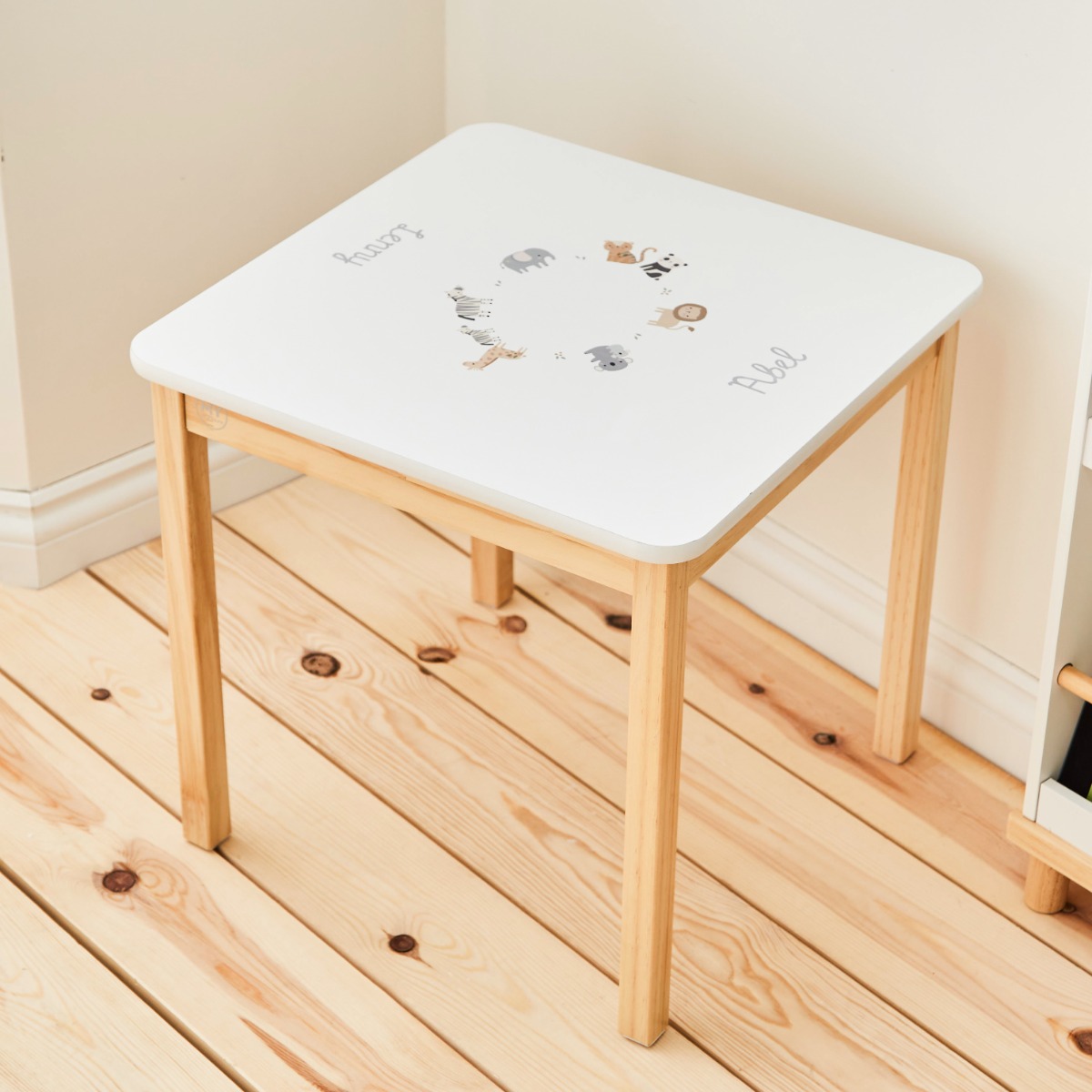 Personalised Born To Be Loved Safari Table