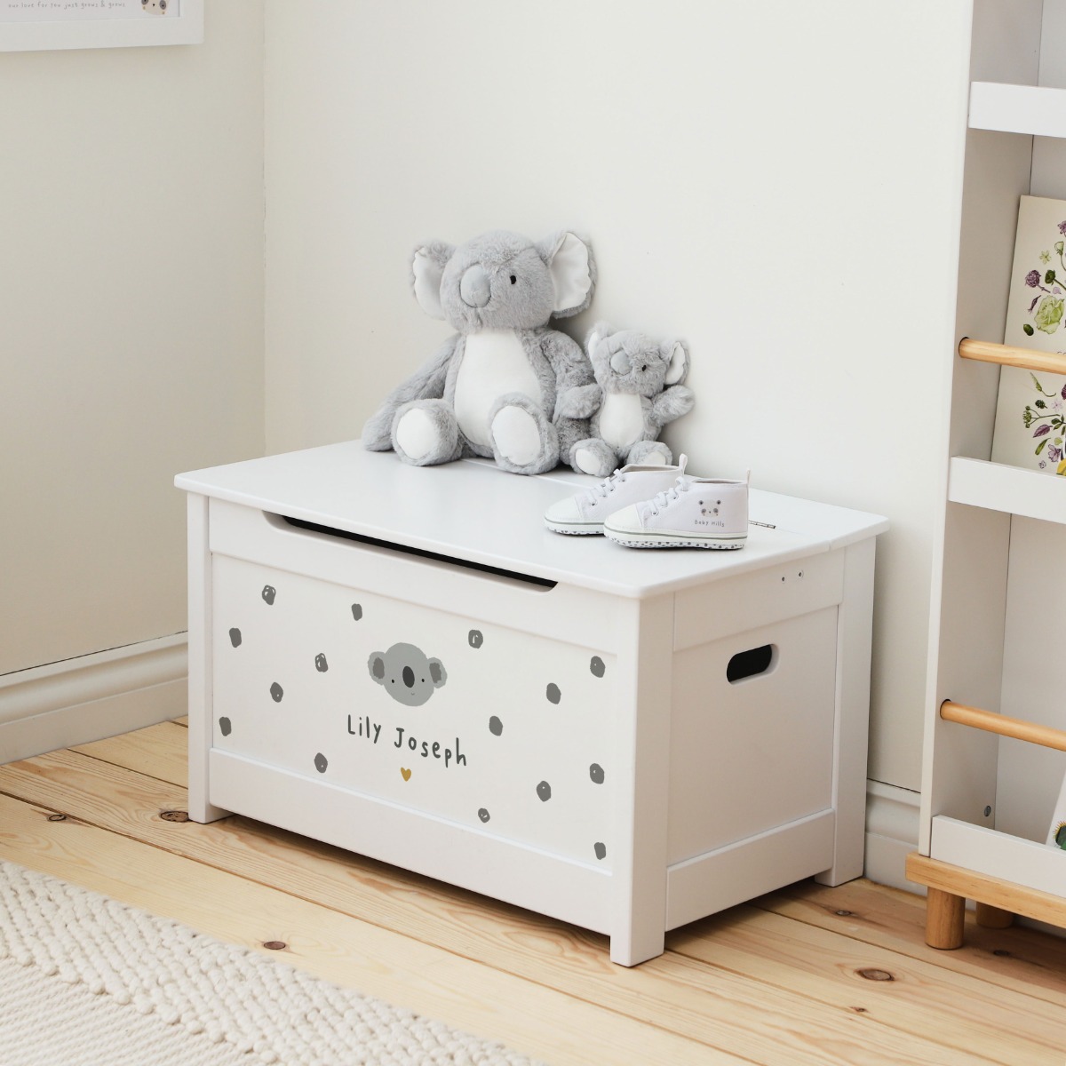 Personalised Koala Toy Box