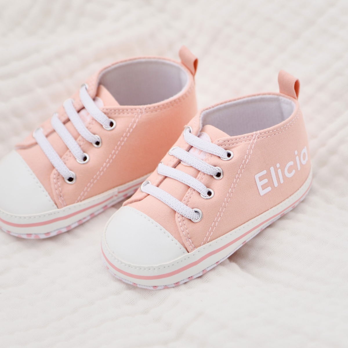 Personalised Baby High Top Shoes