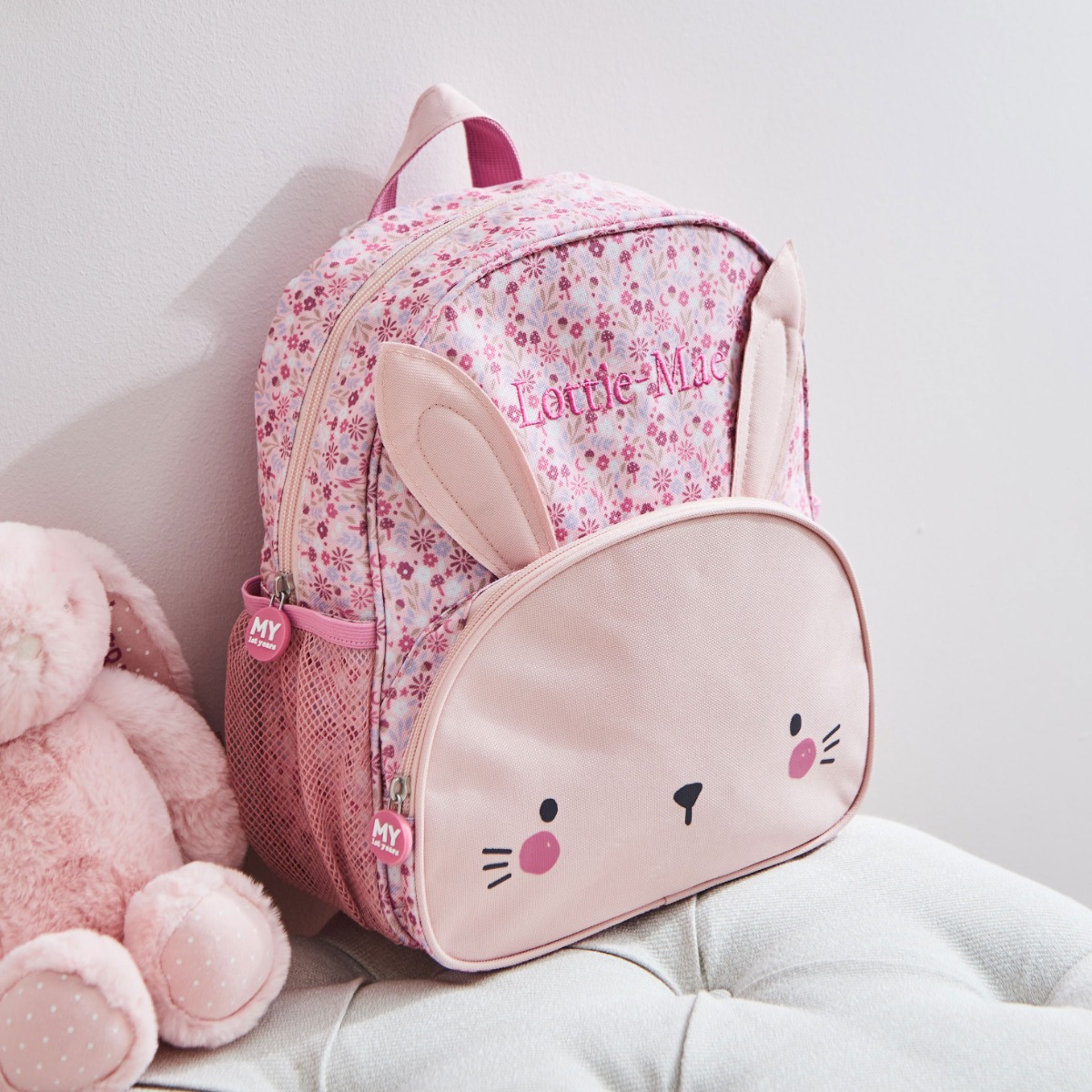 Personalised Bunny Medium Backpack