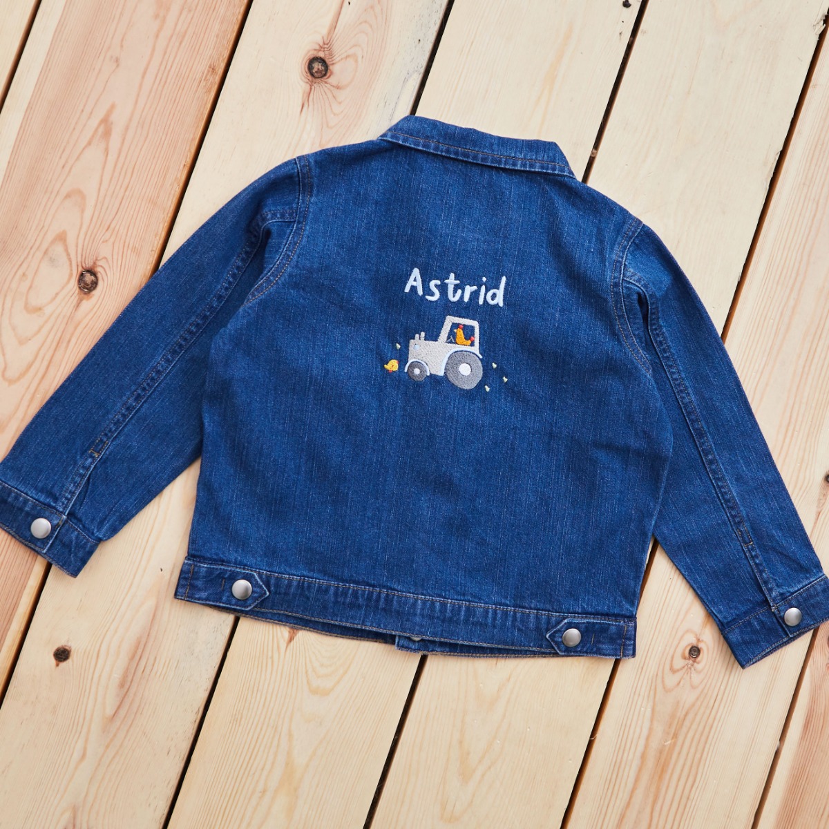 Personalised Farmyard Denim Jacket 18 Months - 4 Years