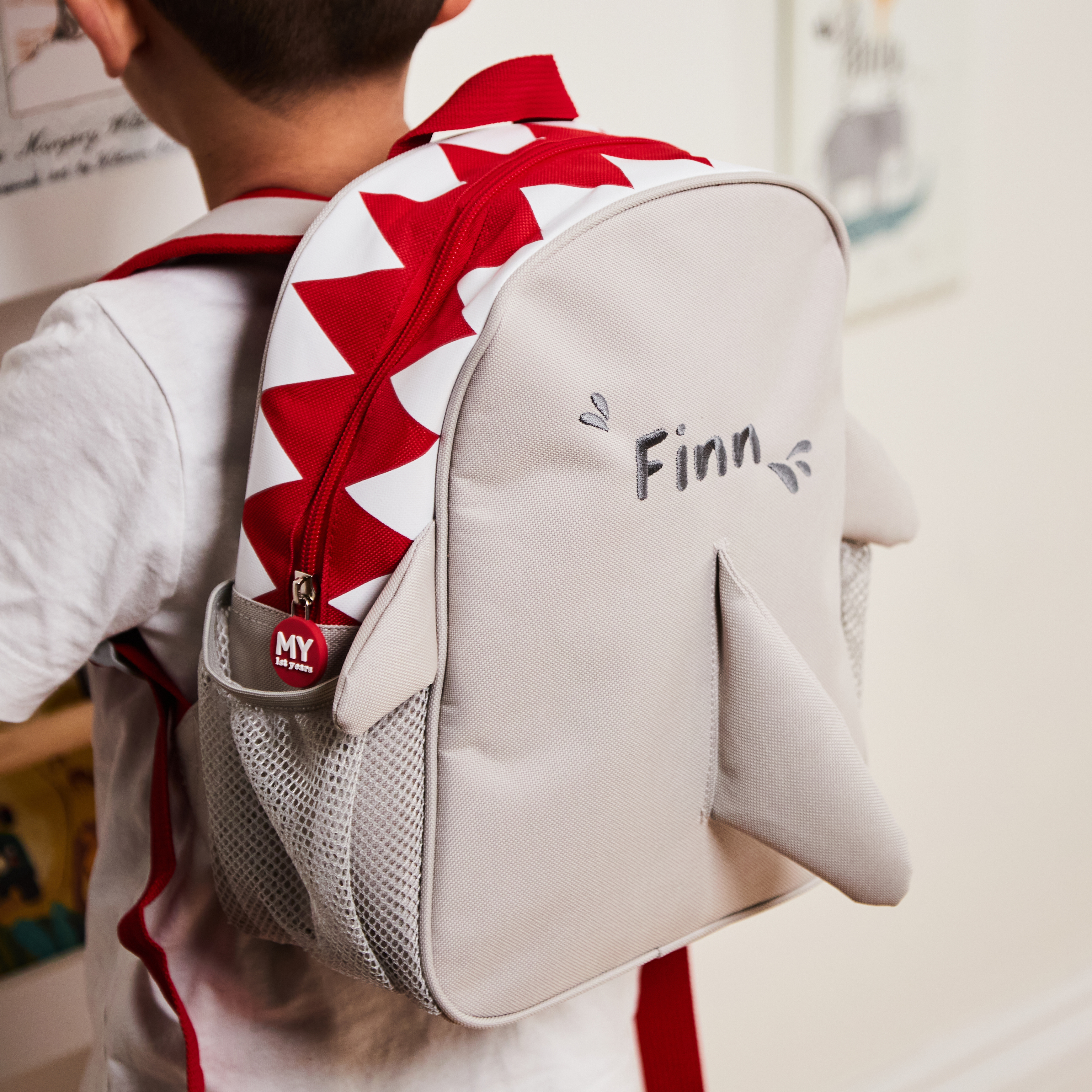 Personalised Shark Mini Backpack