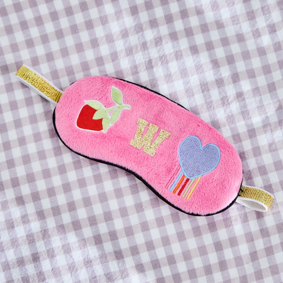 Personalised Heart Eye Mask