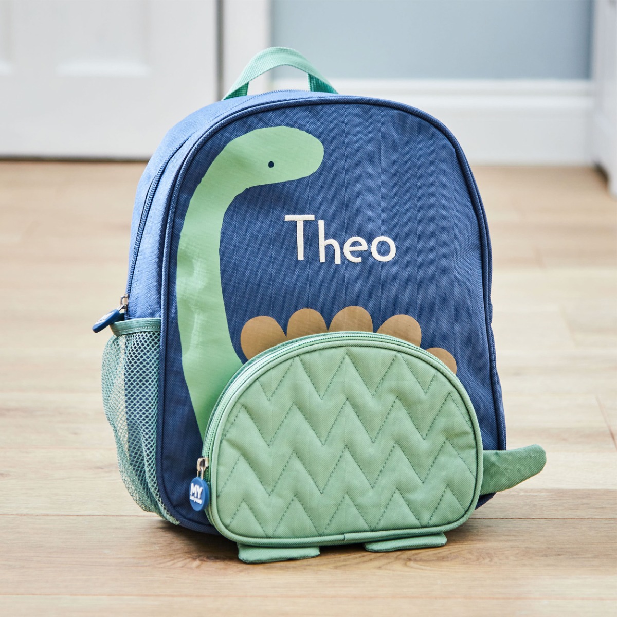 Personalised Dinosaur Medium Backpack