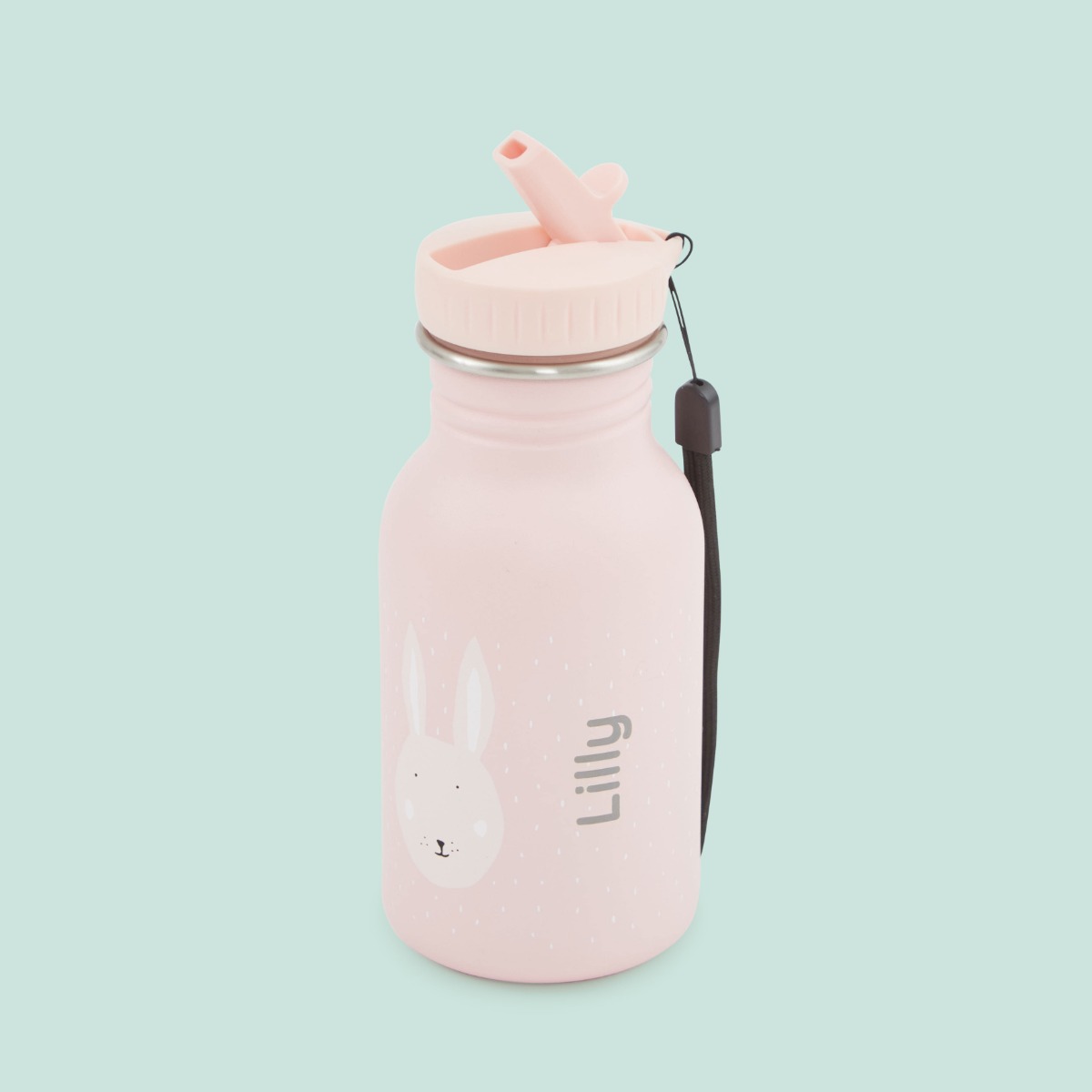 Personalised Trixie Bunny 350ml Water Bottle