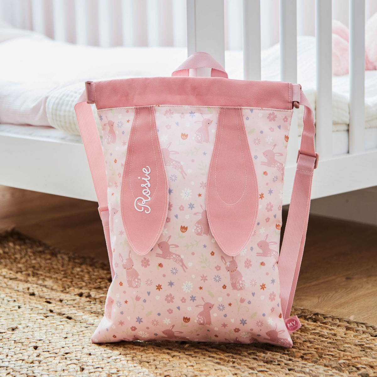 Personalised Bunny Drawstring Bag