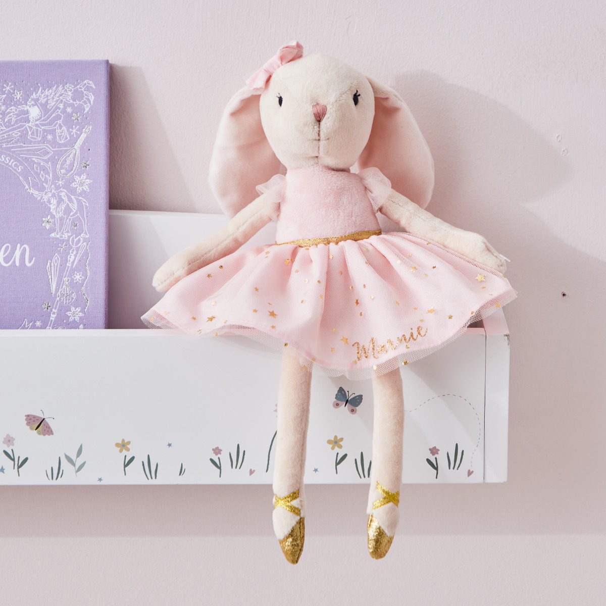 Personalised Bunny Ballerina Doll