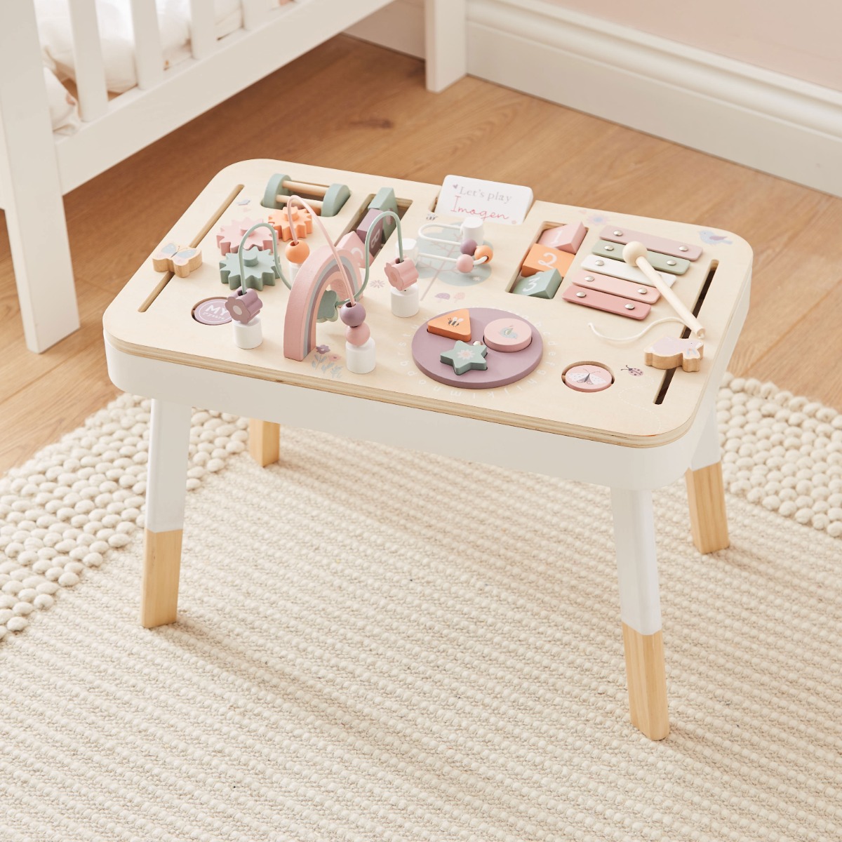 Personalised Wooden Children s Activity Table