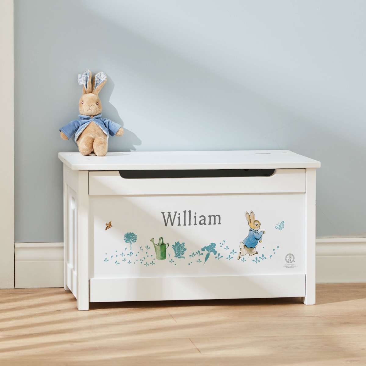 Personalised Peter Rabbit Toy Box