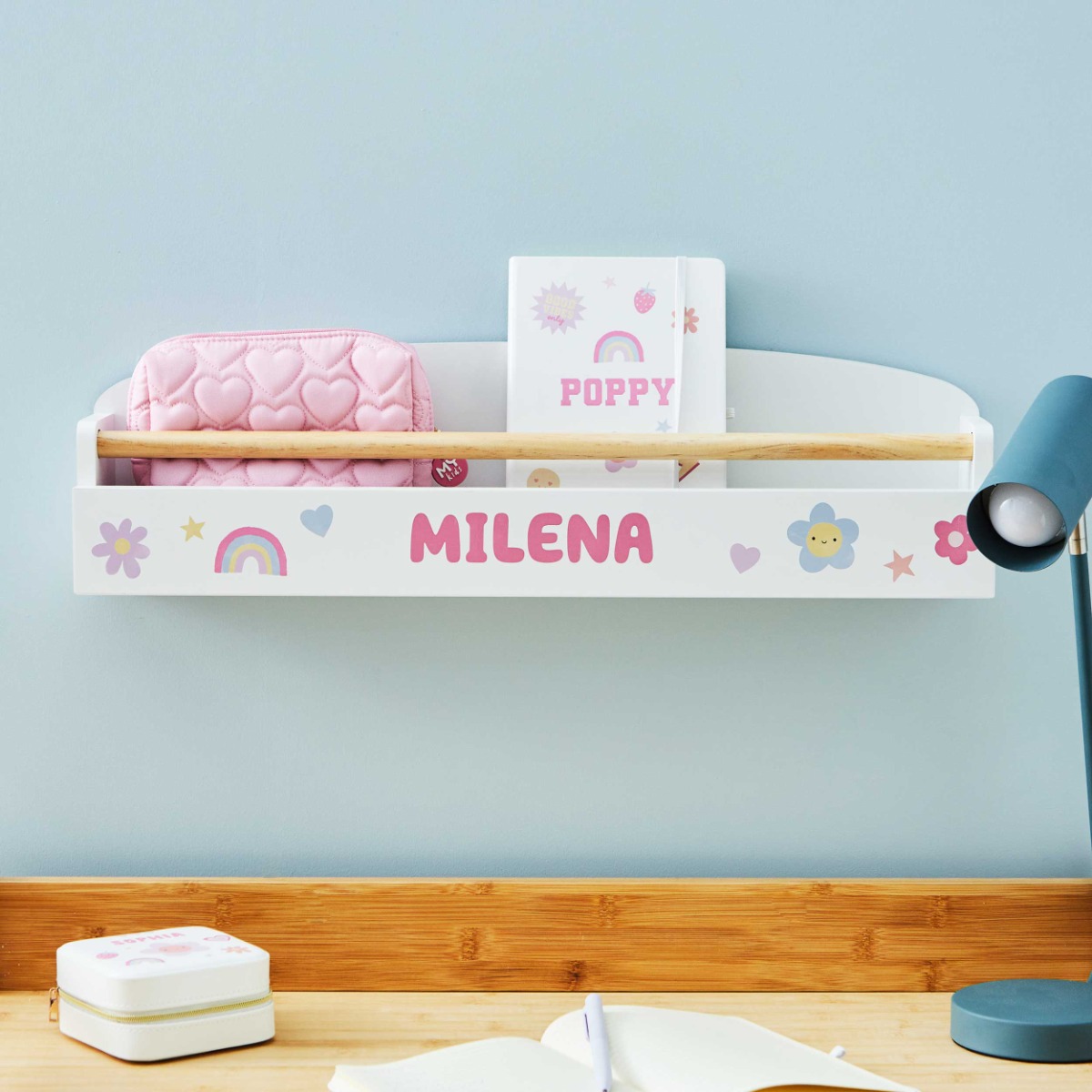 Personalised Cartoon Picture Shelf