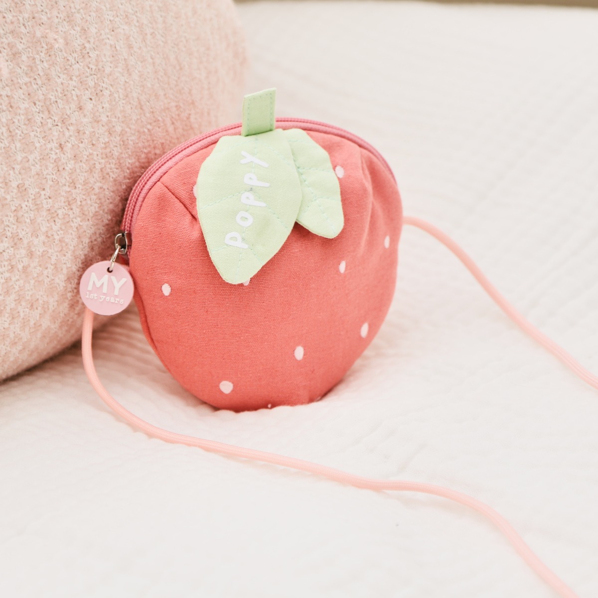 Personalised Strawberry Handbag