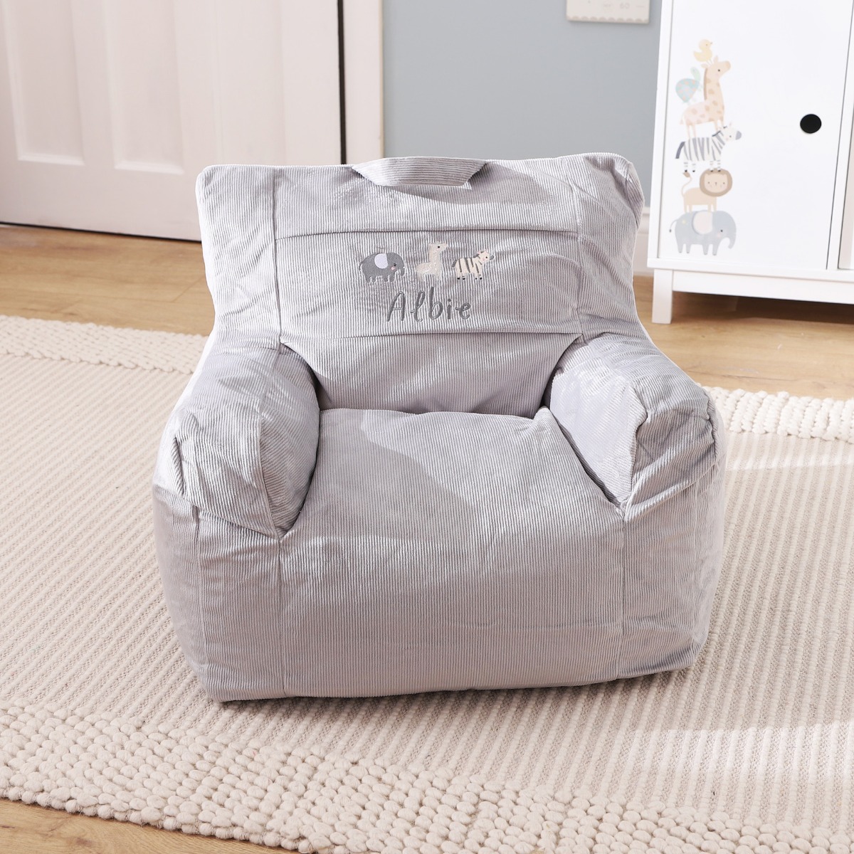 Personalised Born to be Loved Bean Bag Chair