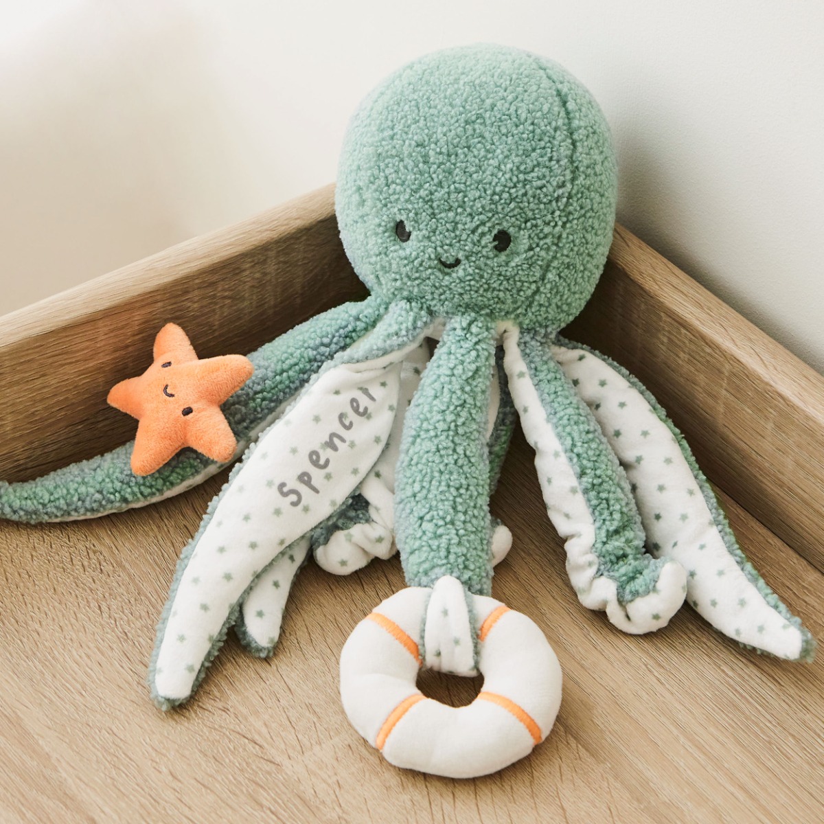 Personalised Octopus Plush Toy