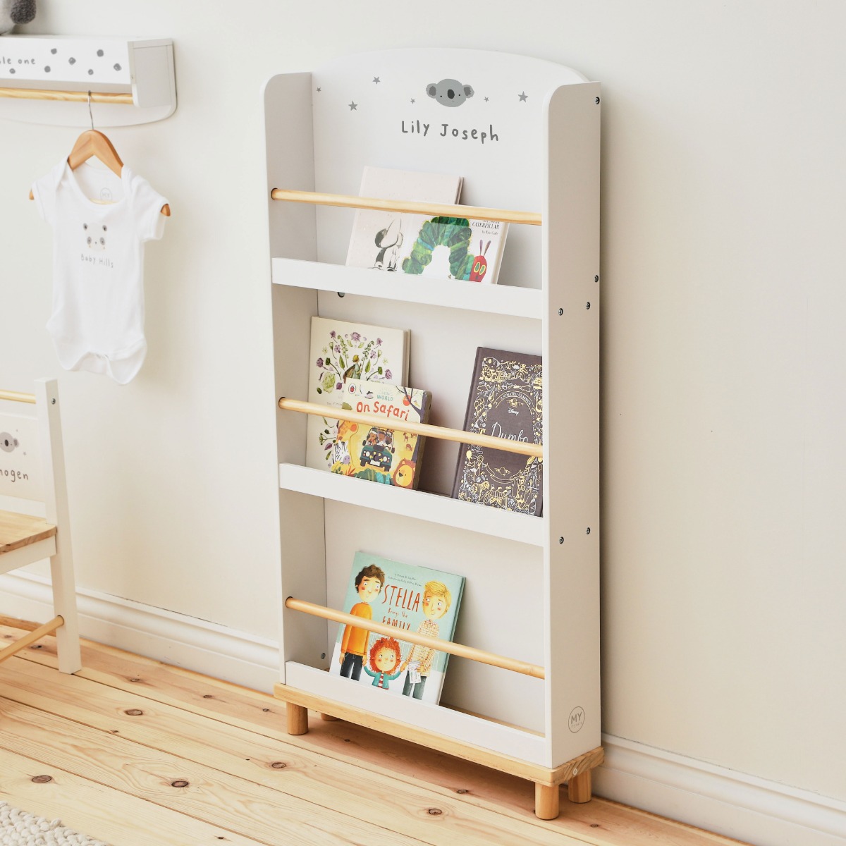 Personalised Koala Design Bookcase