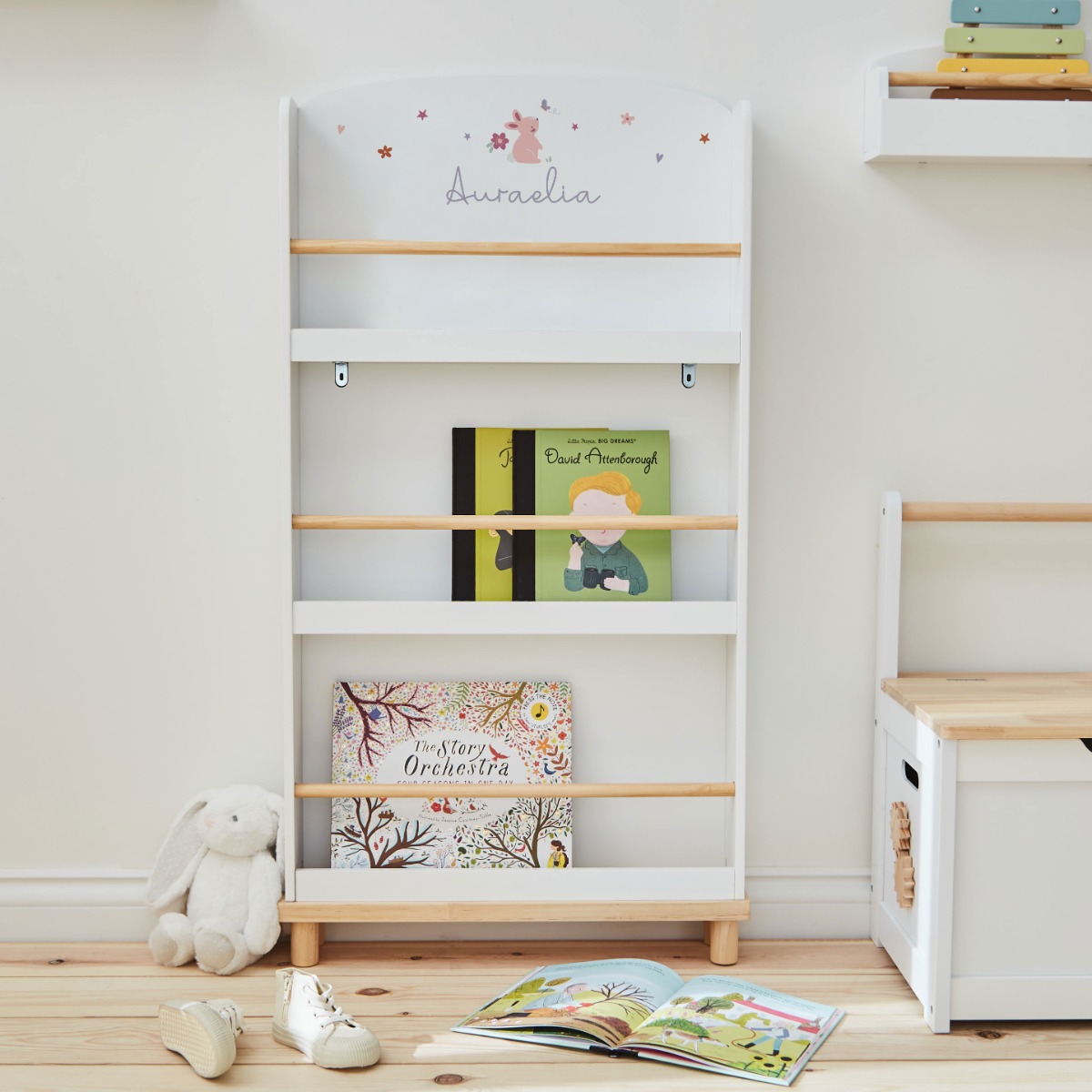 Personalised Woodland Design Bookcase