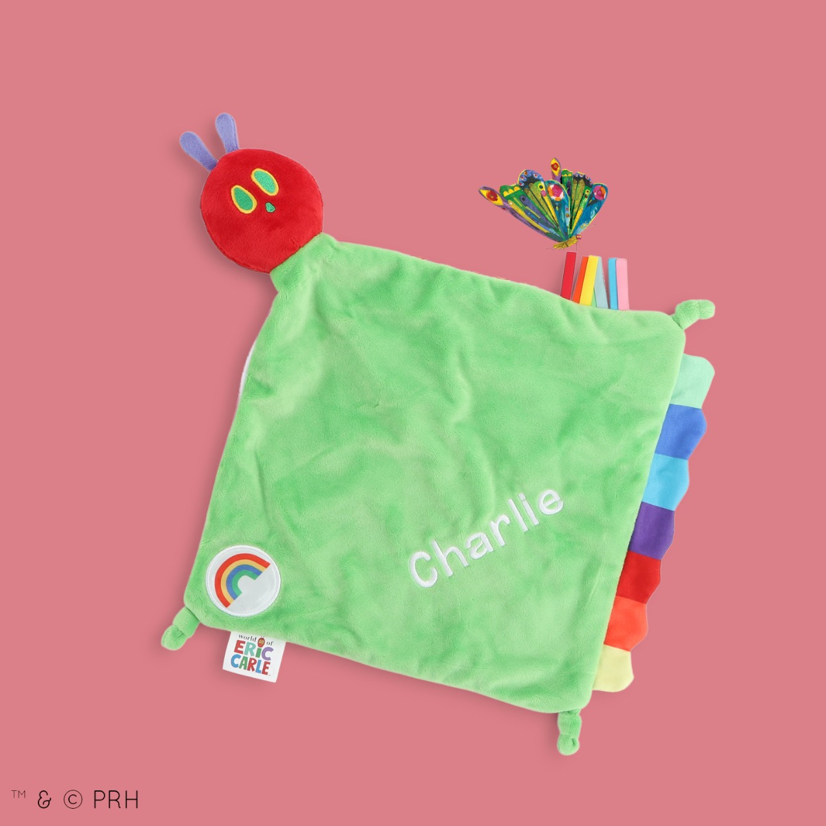 Personalised The Very Hungry Caterpillar Comforter