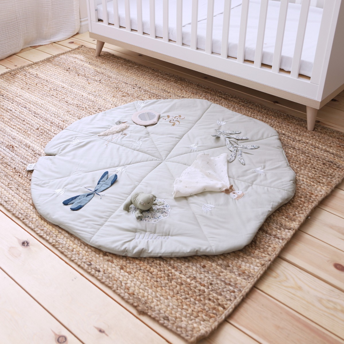 Personalised Avery Row Lilypad Playmat