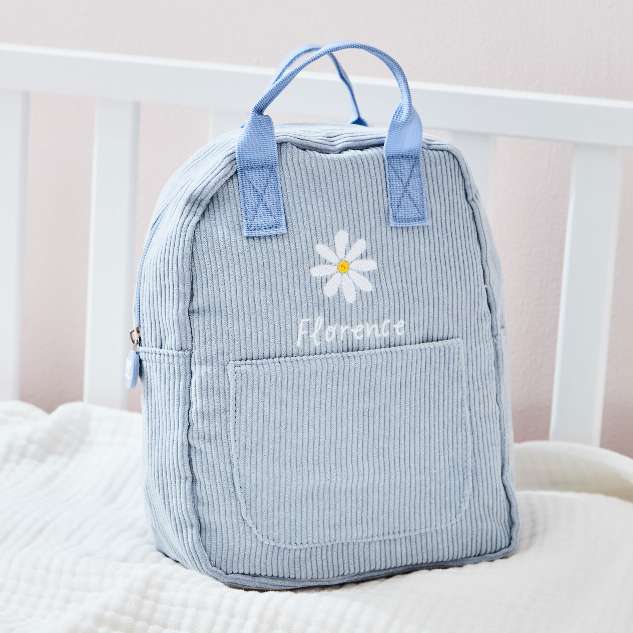 Personalised Daisy Cord Mini Backpack