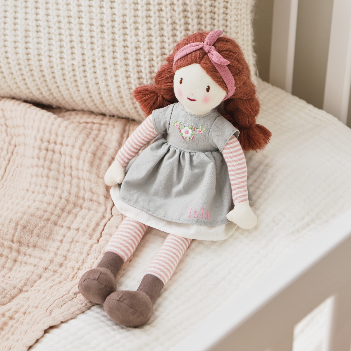 Personalised Threadbear Alma Rag Doll