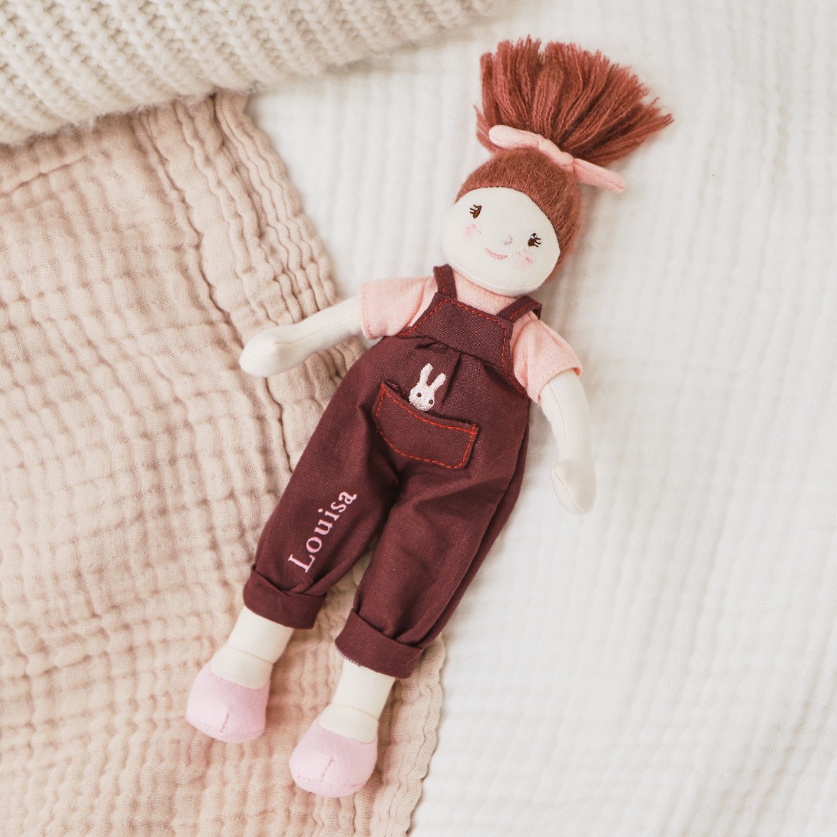 Personalised Threadbear Pippa Rag Doll