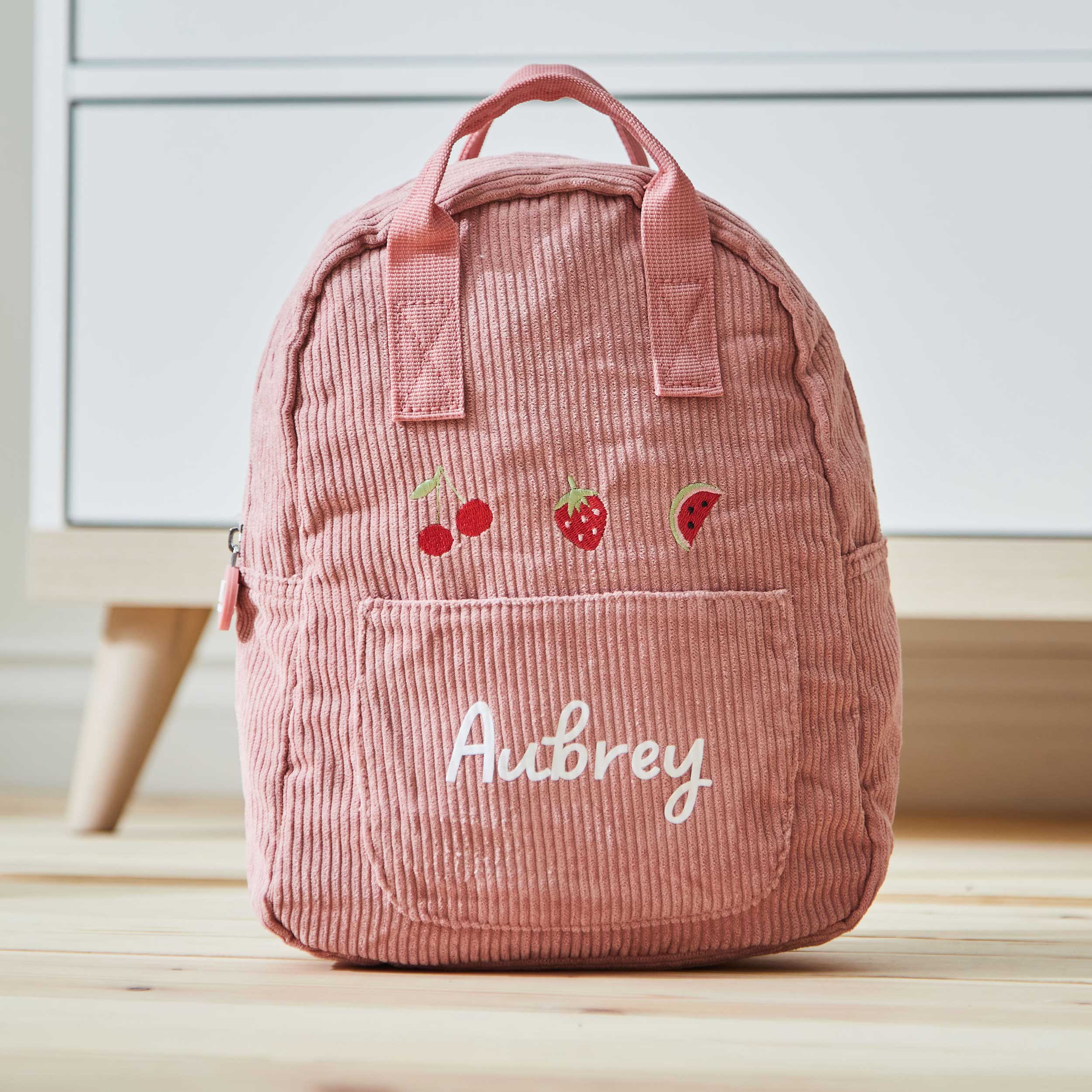 Fruit Design Cord Mini Backpack