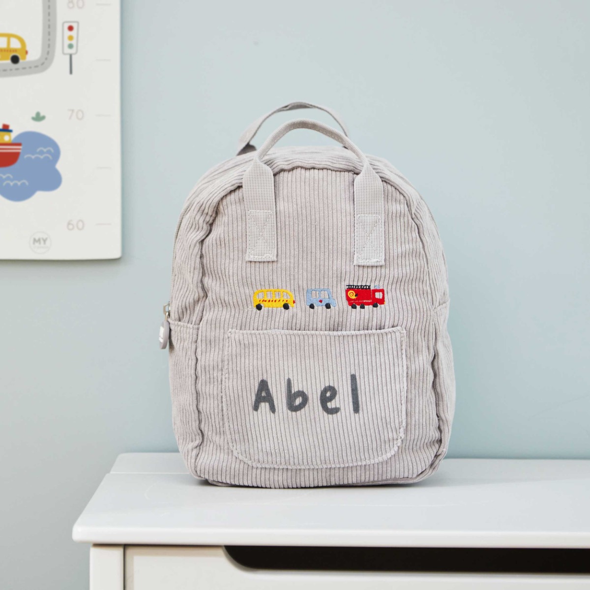 Personalised Transport Cord Mini Backpack