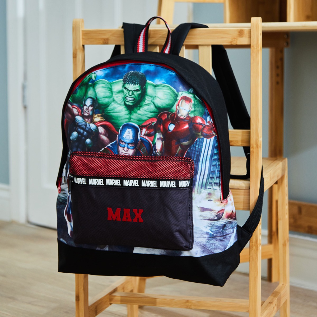 Personalised Marvel Avengers Backpack