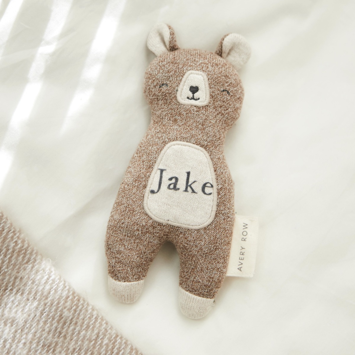 Personalised Avery Row Brave Bear Toy