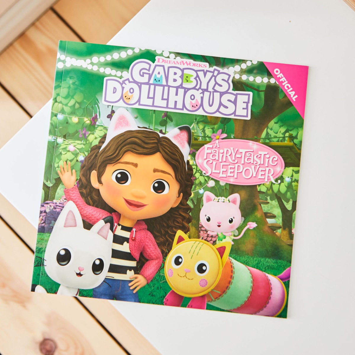 Gabby’s Dollhouse A Fairy-Tastic Sleepover Paperback