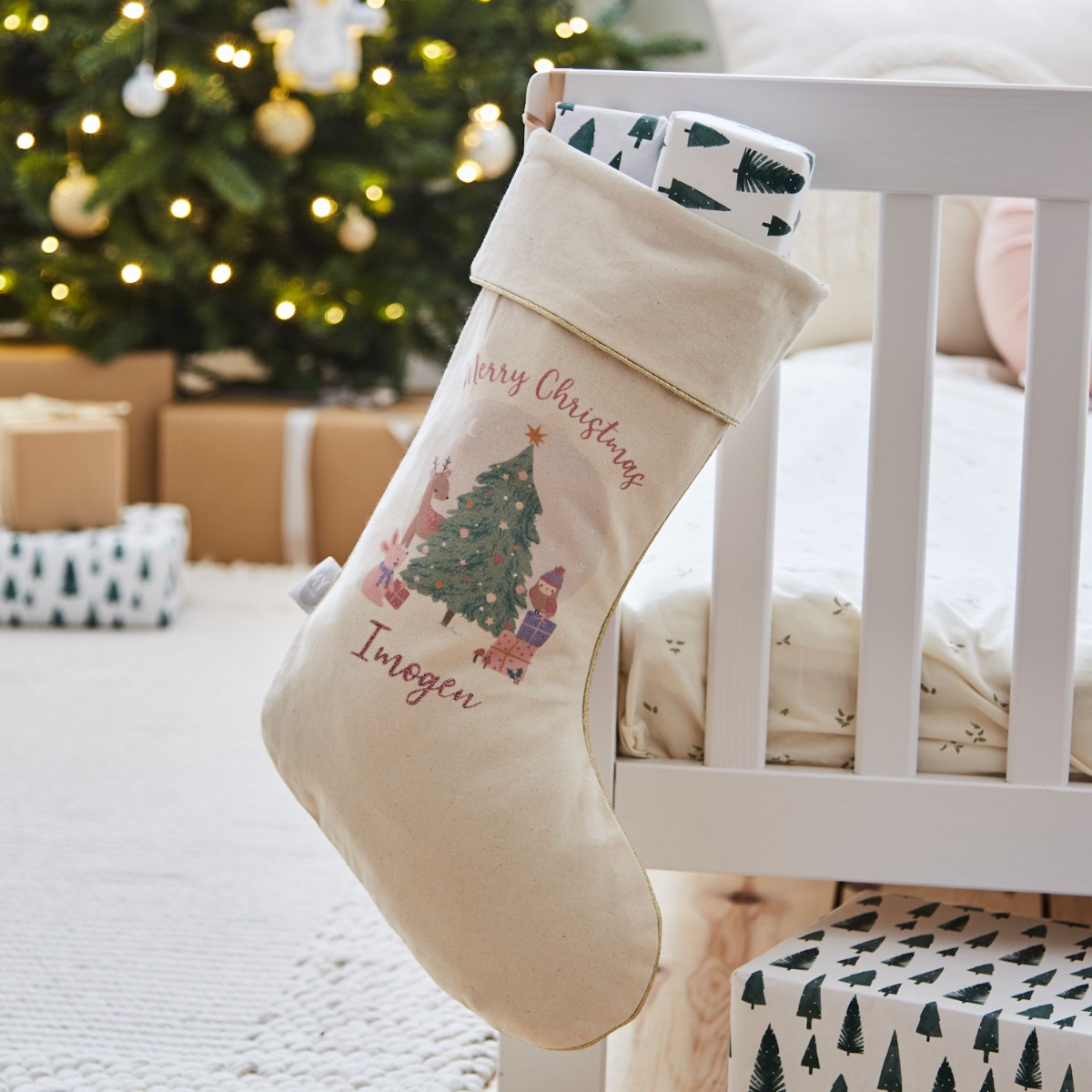 Personalised Christmas Tree Stocking