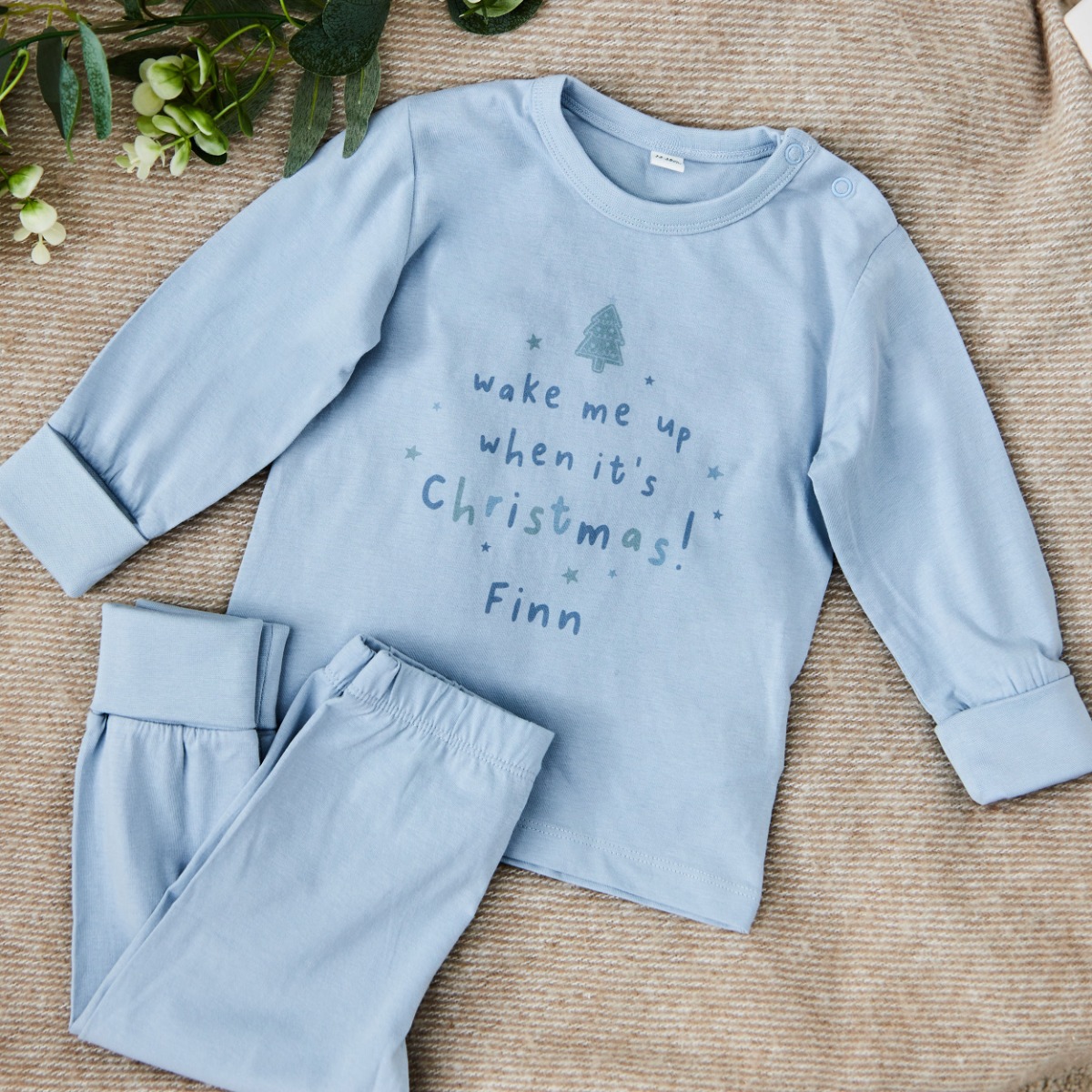 Personalised Merry Christmas Pyjamas