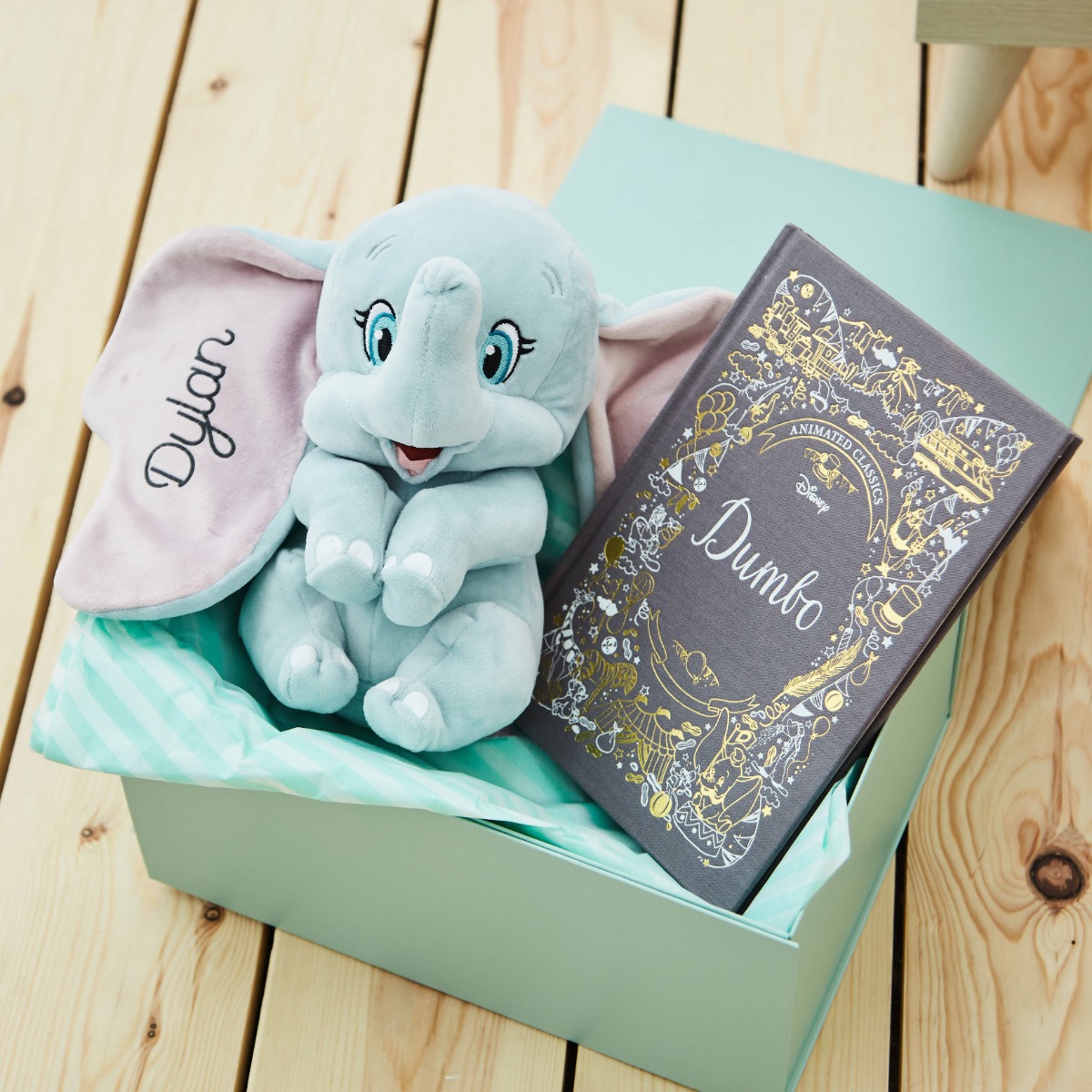 Personalised Disney Dumbo Read Play Gift Set