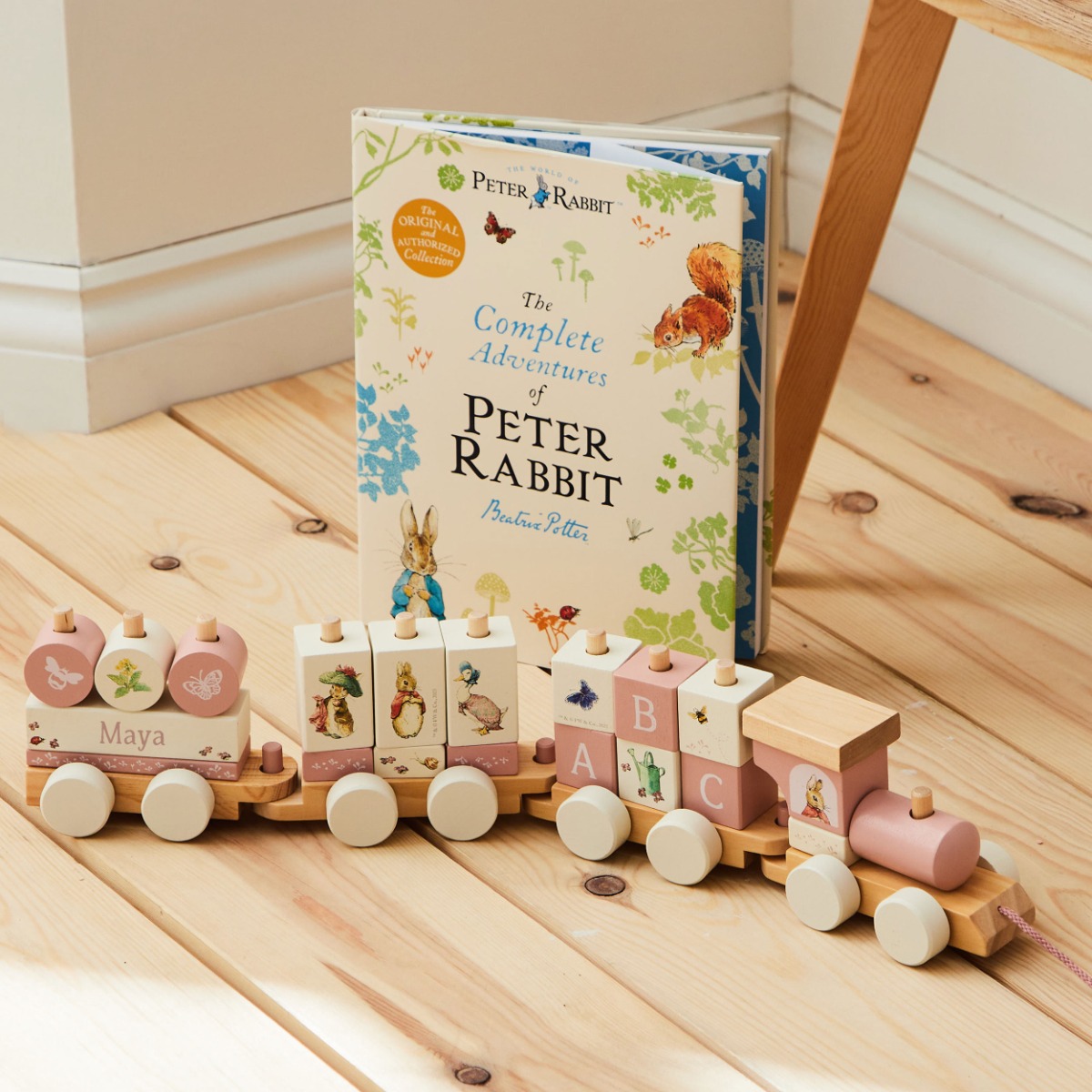 Personalised Peter Rabbit Read Play Gift Set