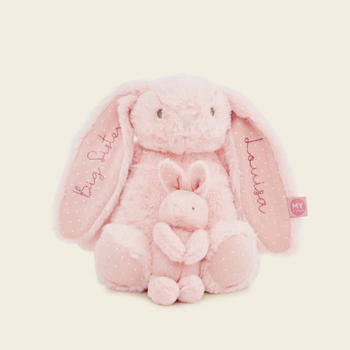 Personalised Big Sister Bunny Set