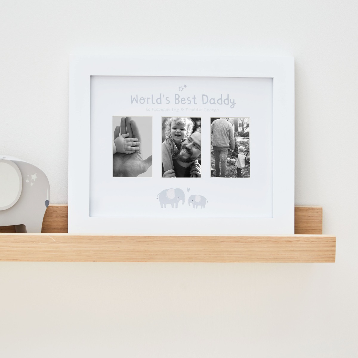 Personalised World’s Best Triple Photo Frame