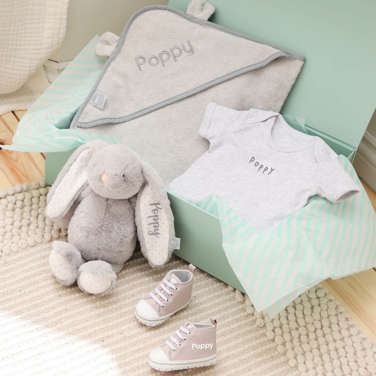 Personalised New Baby Bundle