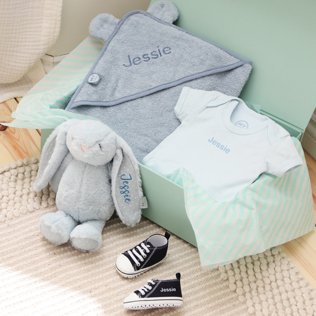 Personalised New Baby Bundle