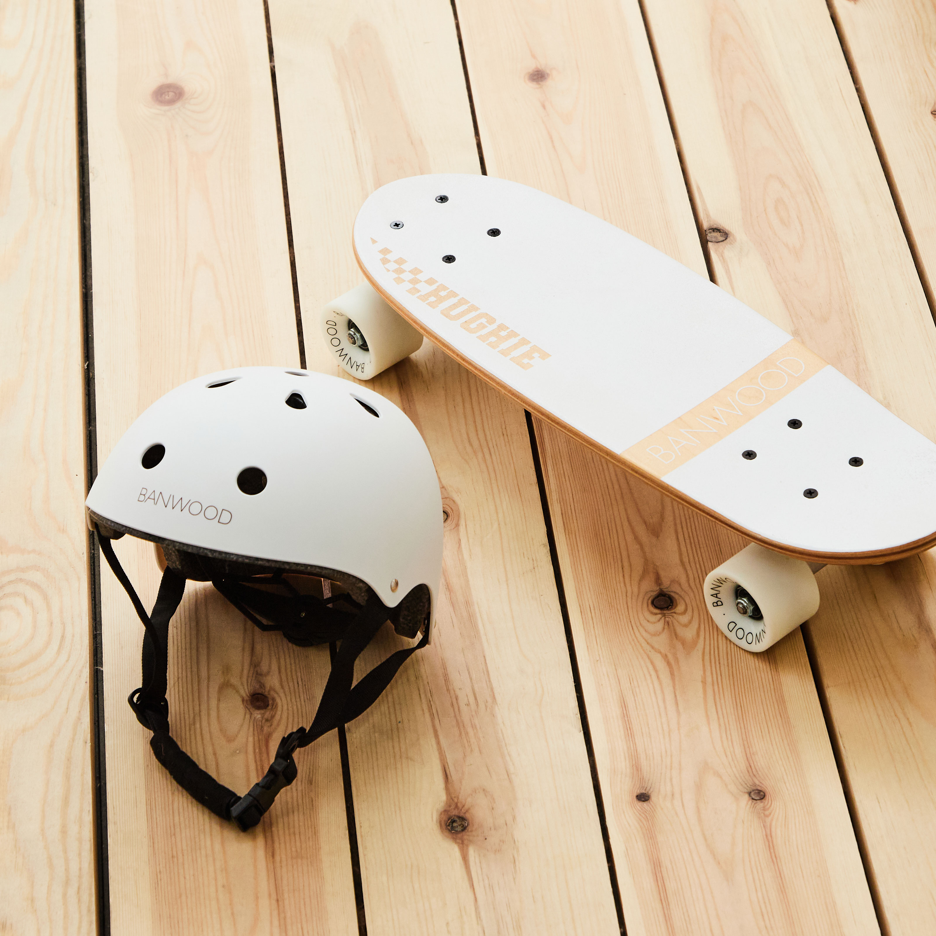 Personalised Banwood Skateboard Helmet Set