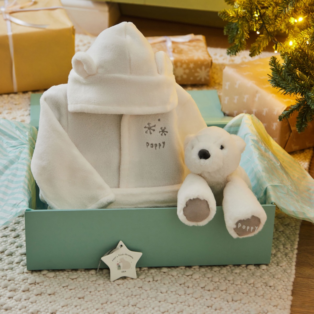 Personalised Cosy Christmas Gift Set