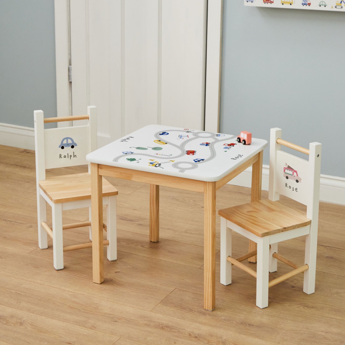 Personalised On The Move Table and Chairs Set