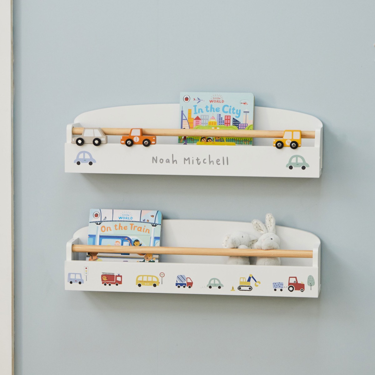 Personalised On The Move Shelf Bundle