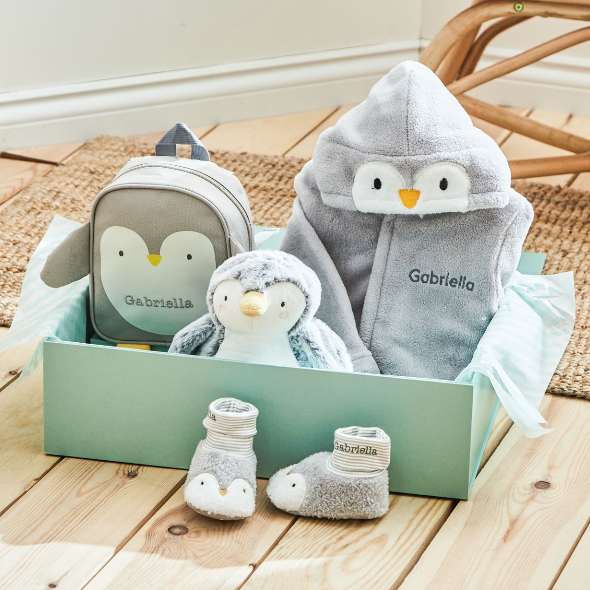 Personalised Ultimate Penguin Gift Set