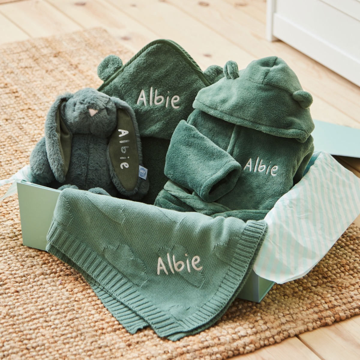 Personalised Forest Bedtime Essentials Gift Set