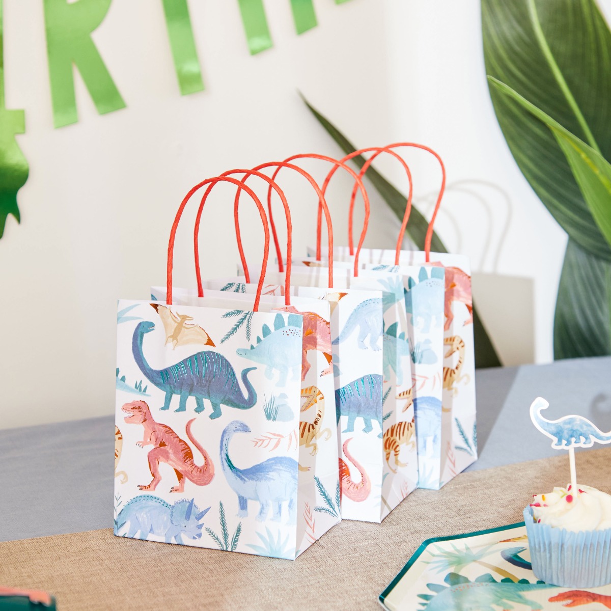 Meri Meri Dinosaur Kingdom Party Bags