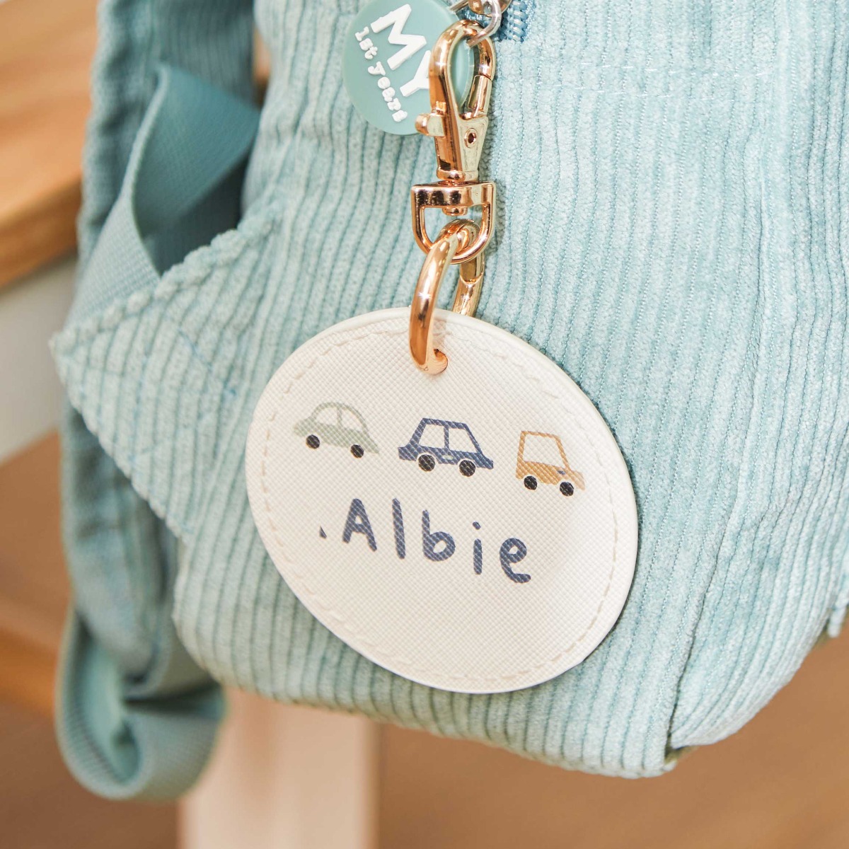 Personalised On The Move Keyring