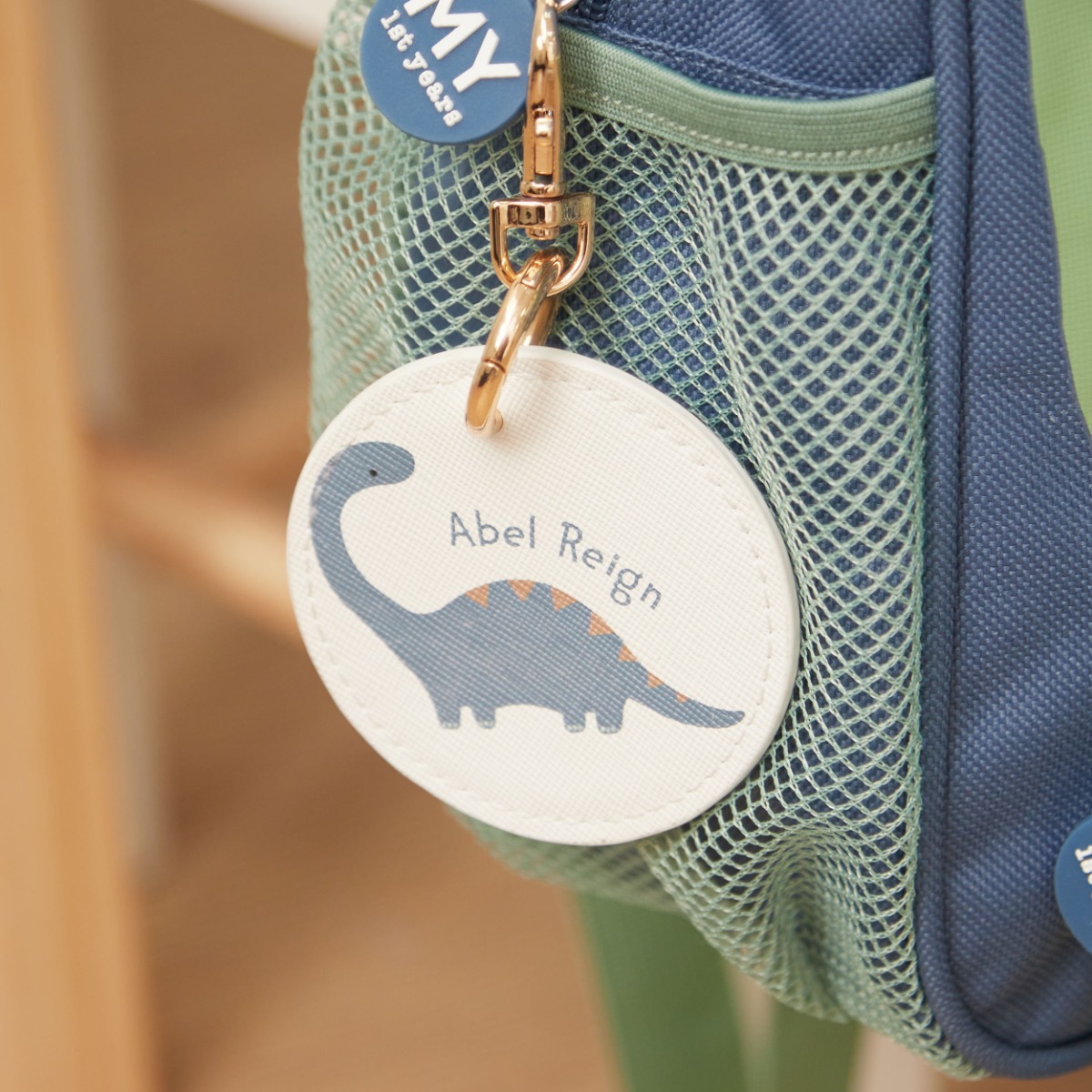 Personalised Dinosaur Keyring