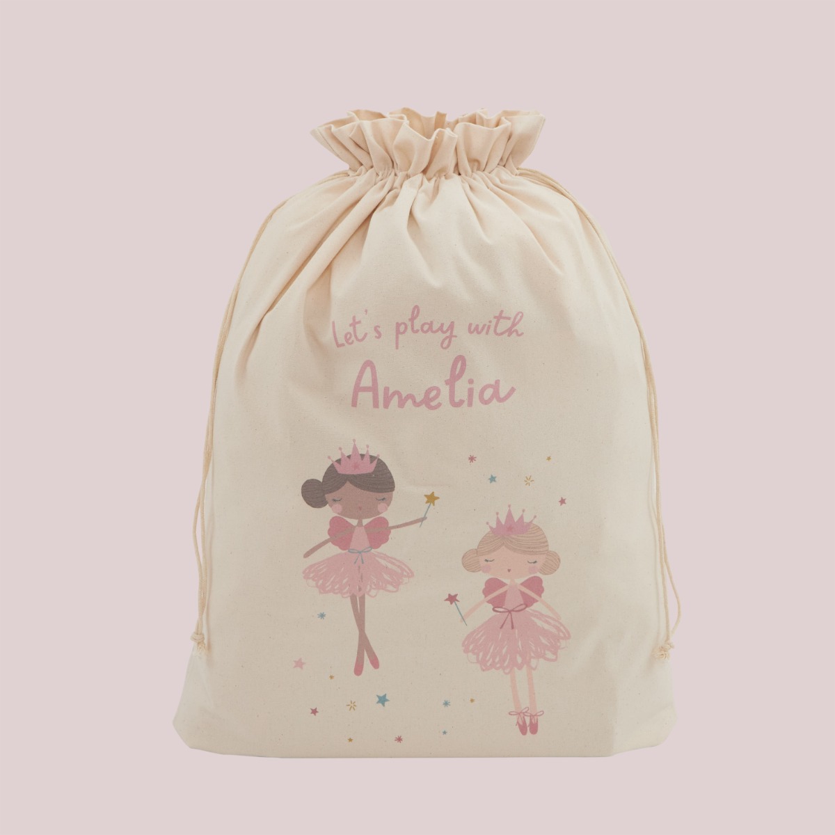 Personalised Fairy Design Storage Sack