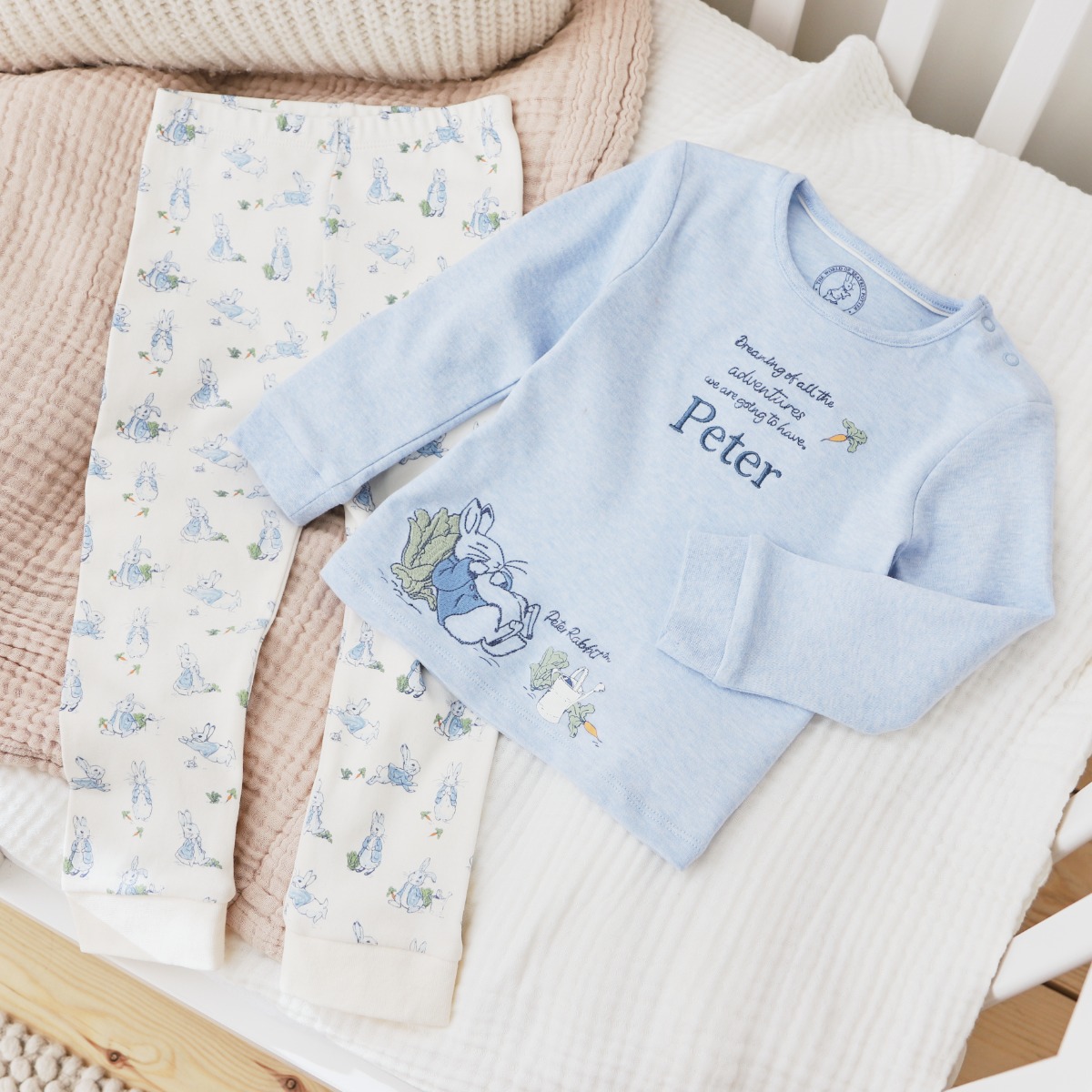 Personalised Peter Rabbit Pyjama Set